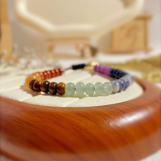 Imperial Stone 7 Chakra Healing Bracelet