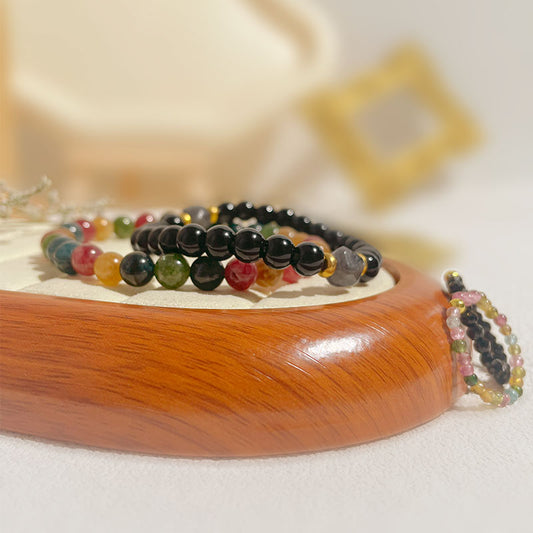 Obsidian & Tourmaline Guard Set