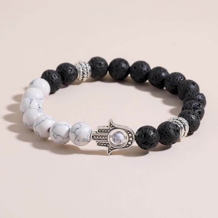 Couple’s Lava Stone Bracelet - MystiCrystals