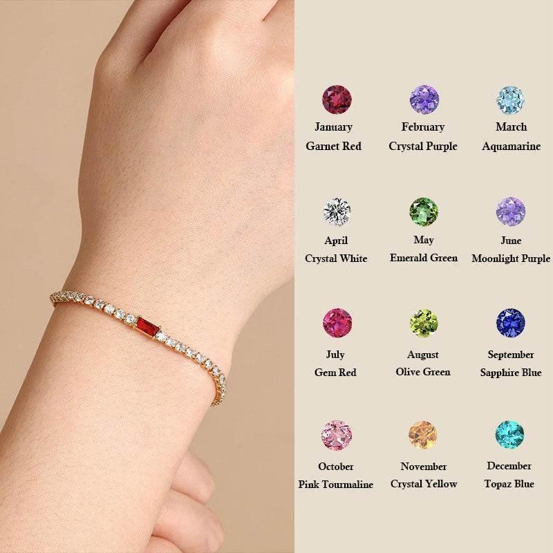 Birthstone Crystal Bracelet - MystiCrystals