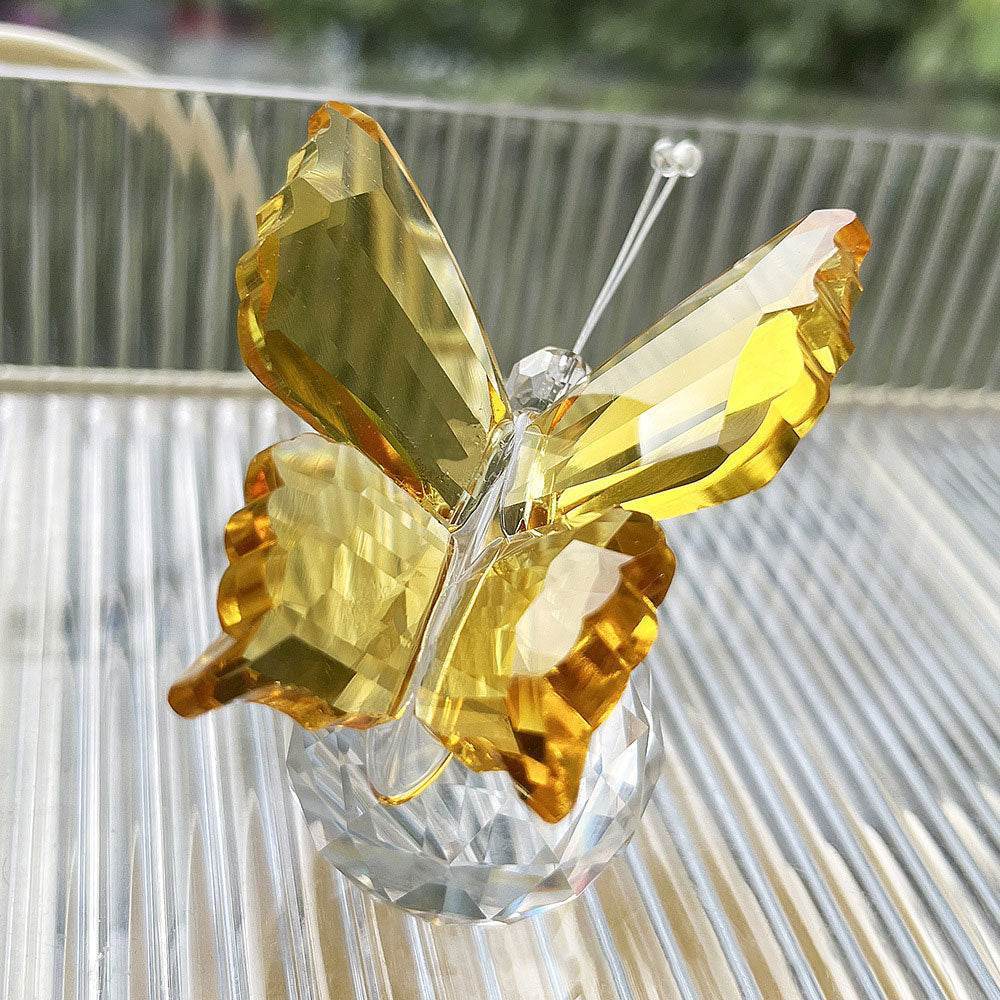 Crystal Butterfly Desk Ornament - MystiCrystals