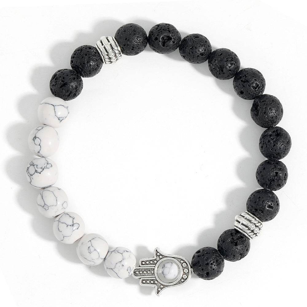 Couple’s Lava Stone Bracelet - MystiCrystals