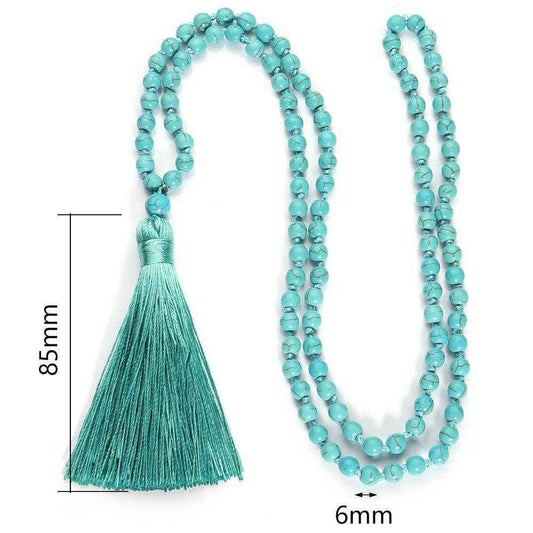 Handmade Tree of Life Lapis Necklace