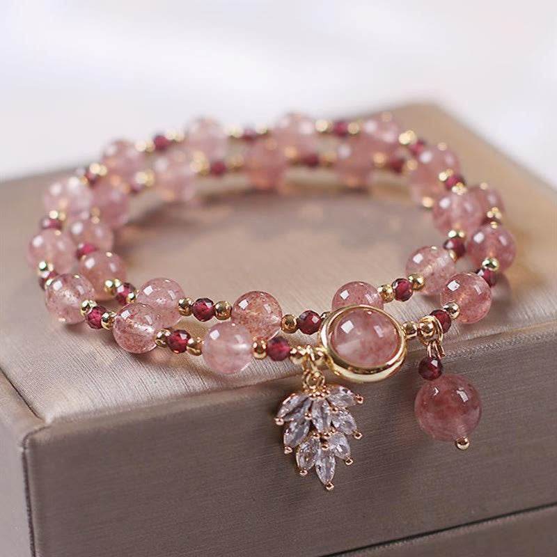 Crystal Fortune Lock Bracelet - MystiCrystals