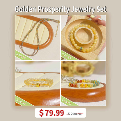 Golden Prosperity Jewelry Set
