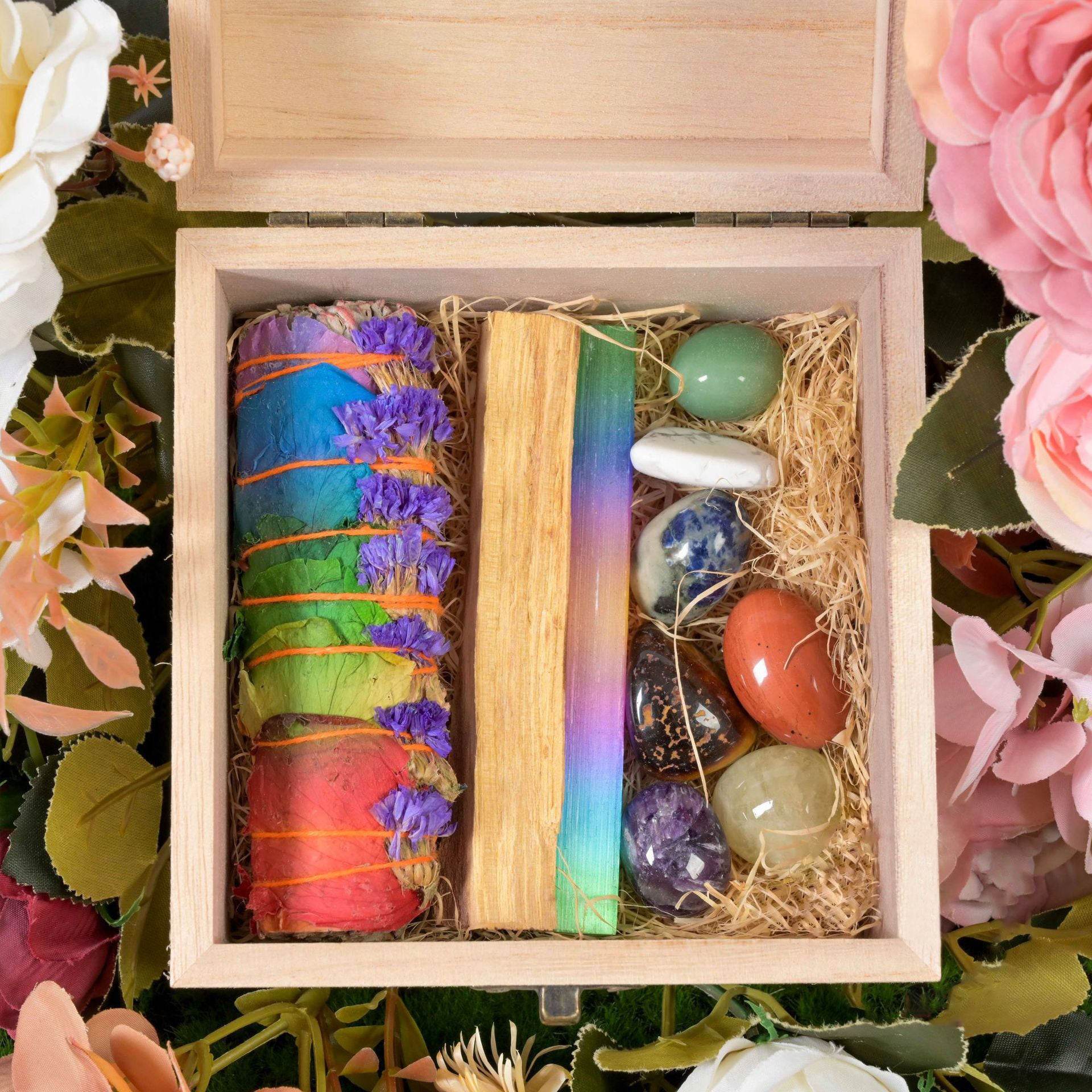 Natural Meditation Crystal Gift Set - MystiCrystals