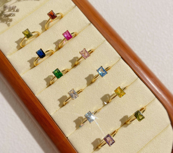 Zircon Birthstone Ring for Personal Energy & Protection - MystiCrystals