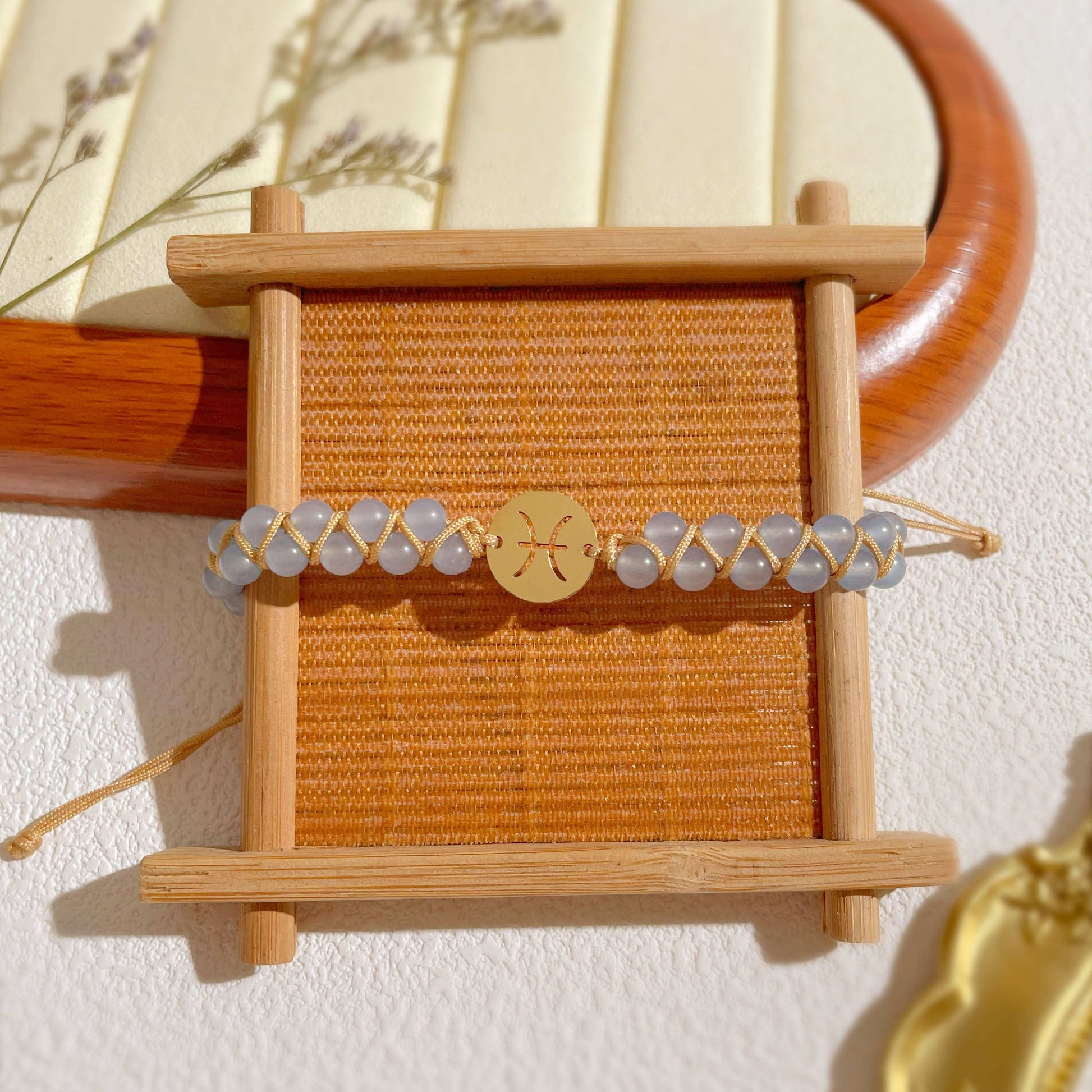 Zodiac Aura Protection Braided Stone Bracelet - MystiCrystals