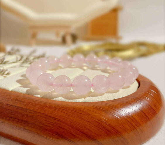 Free Today : Rose Quartz Bracelet for Love and Heart Energy