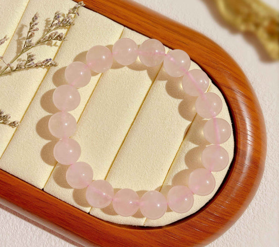 Free Today : Rose Quartz Bracelet for Love and Heart Energy