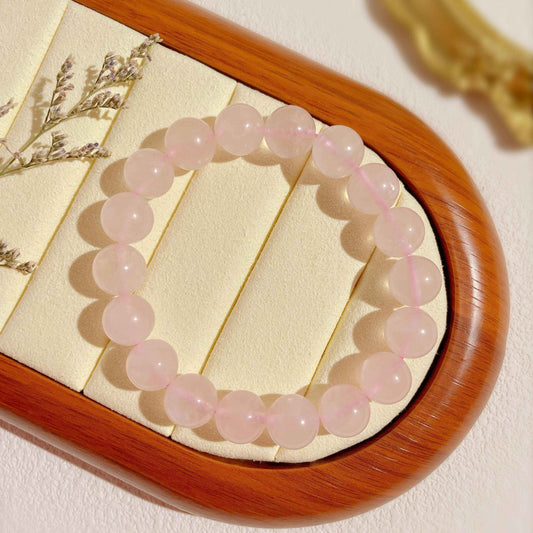 Free Today : Rose Quartz Bracelet for Love and Heart Energy
