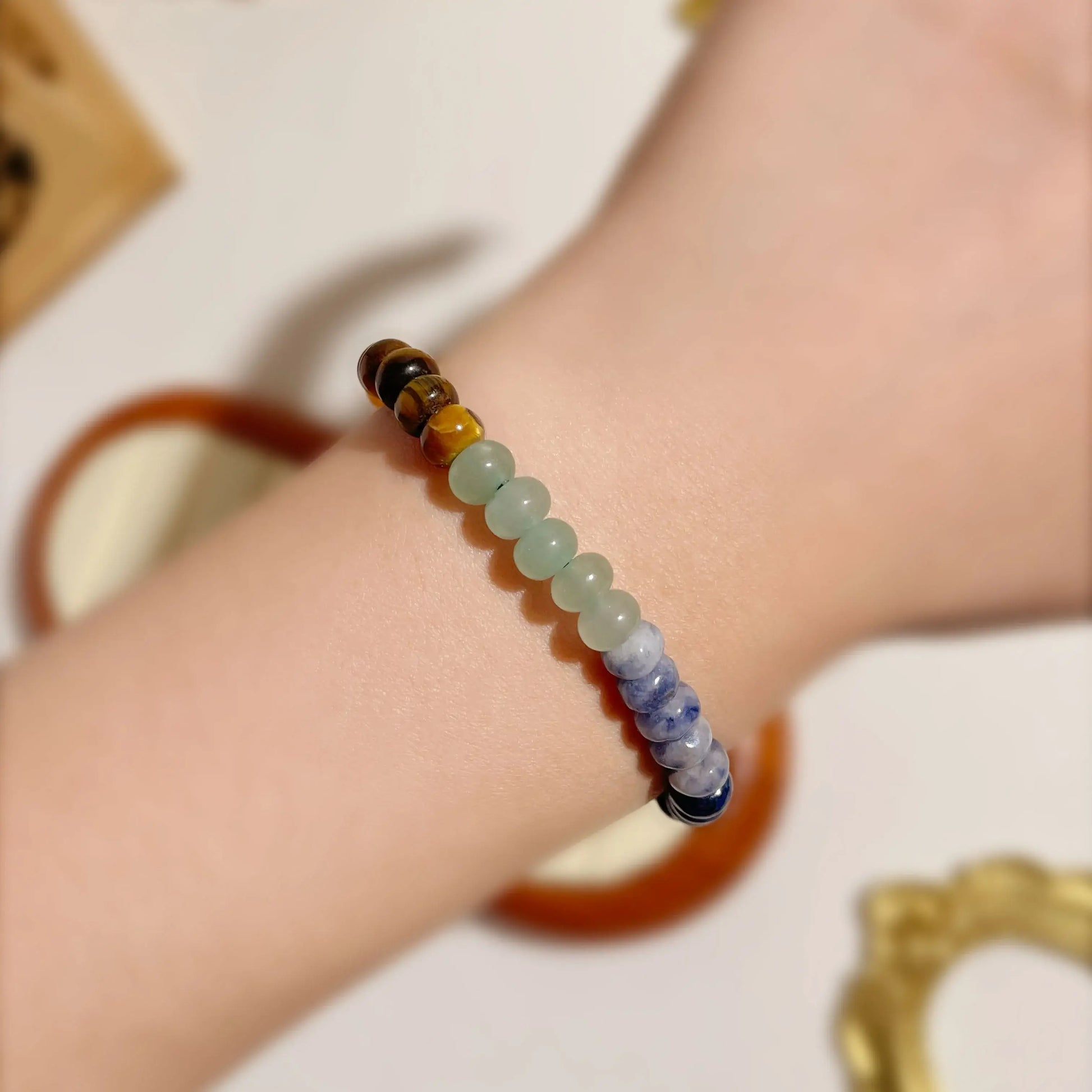 Imperial Stone Bracelet Vitality and Luck - MystiCrystals