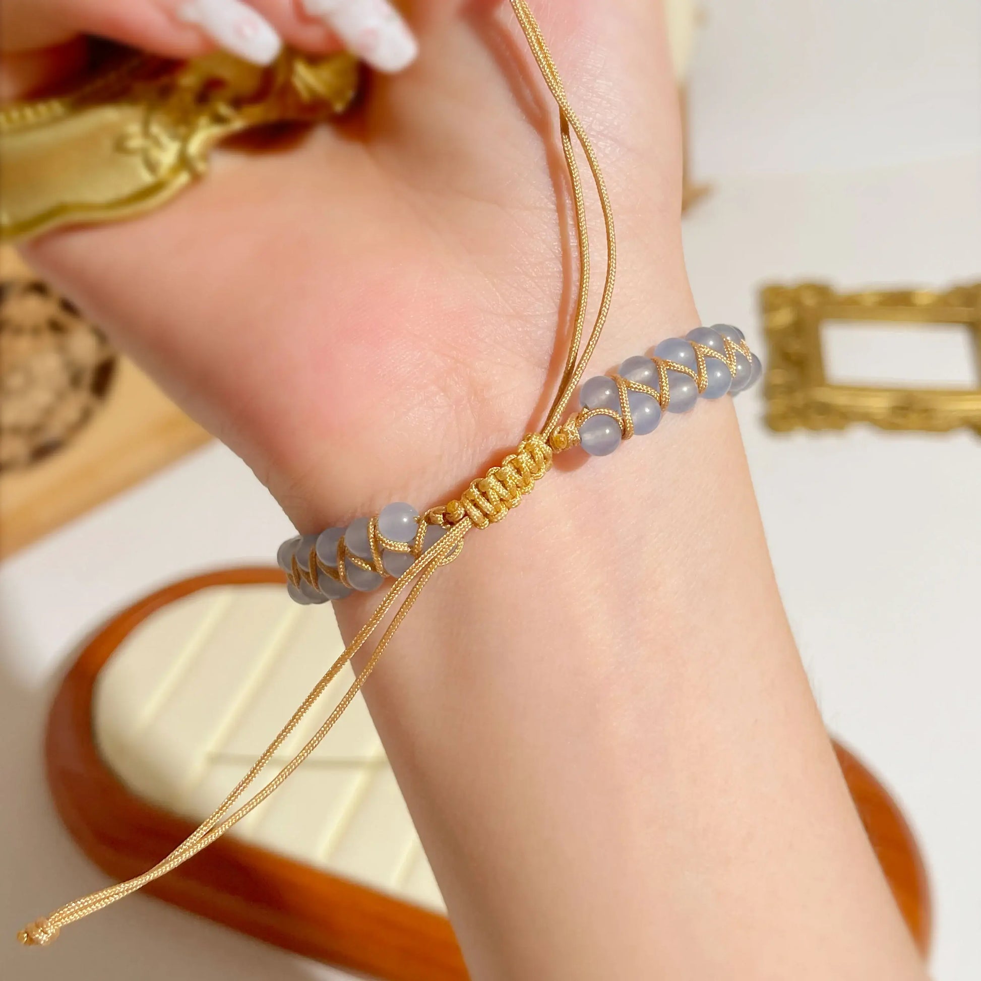 Zodiac Aura Protection Braided Stone Bracelet - MystiCrystals