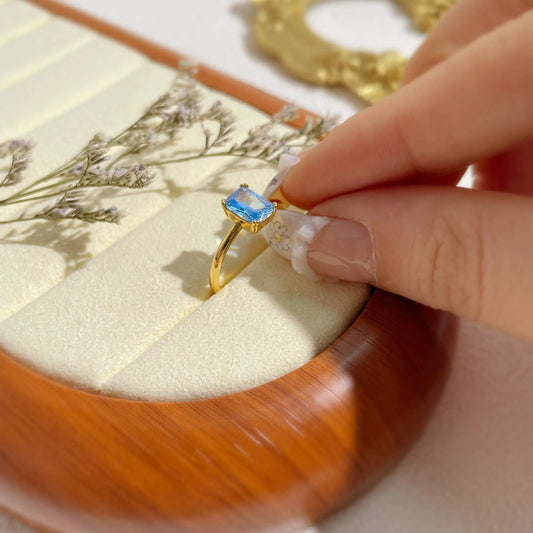 Zircon Birthstone Ring for Personal Energy & Protection - MystiCrystals