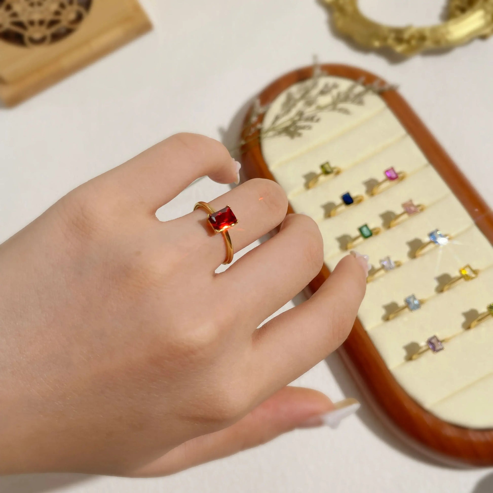 Zircon Birthstone Ring for Personal Energy & Protection - MystiCrystals