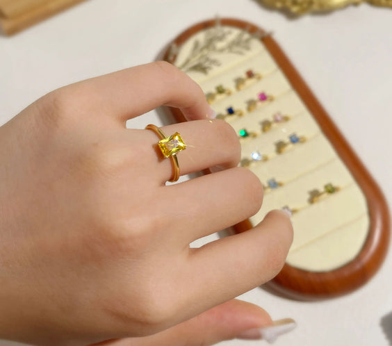 Zircon Birthstone Ring for Personal Energy & Protection - MystiCrystals