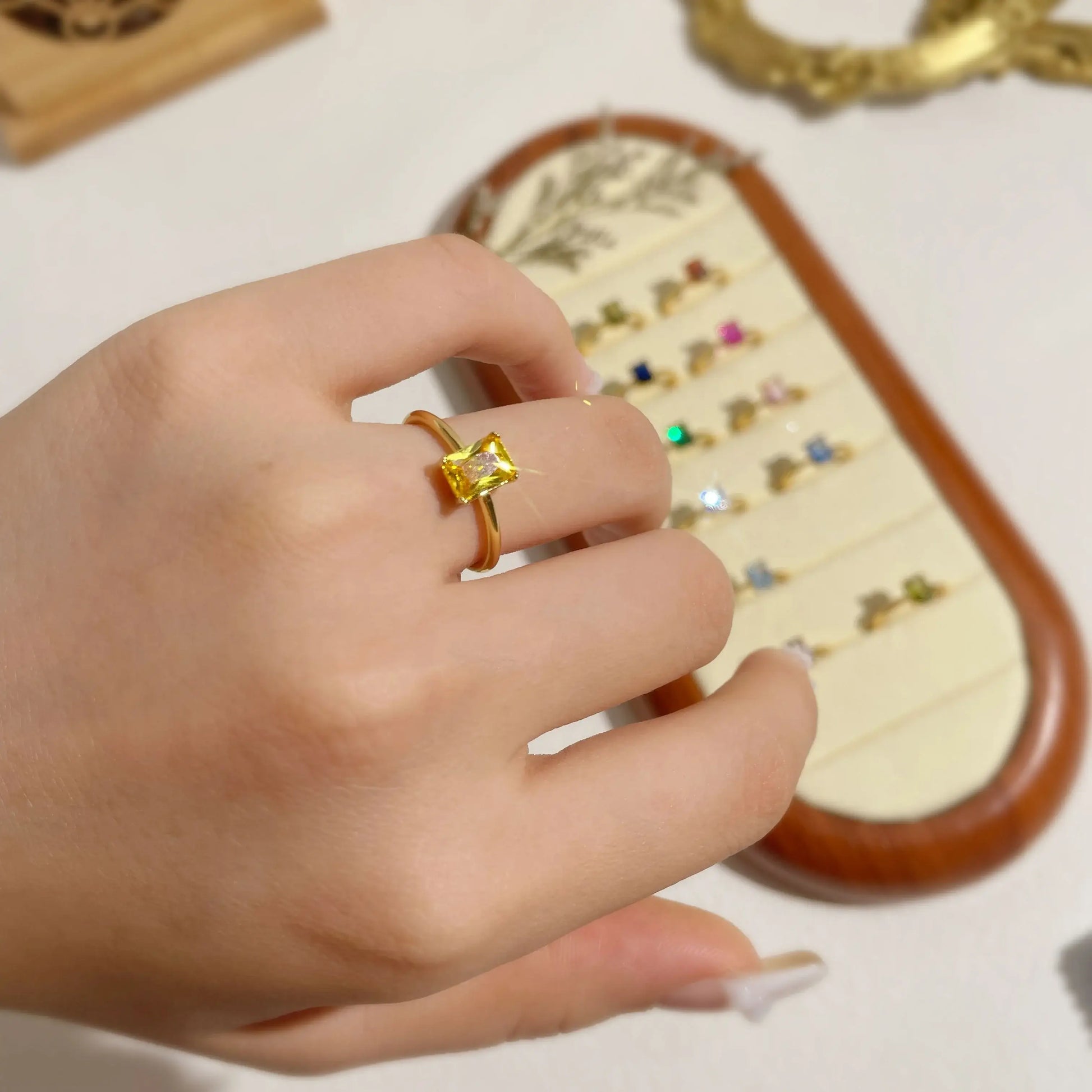 Zircon Birthstone Ring for Personal Energy & Protection - MystiCrystals