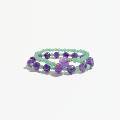 Fortune & Protection Crystal Bracelet Set
