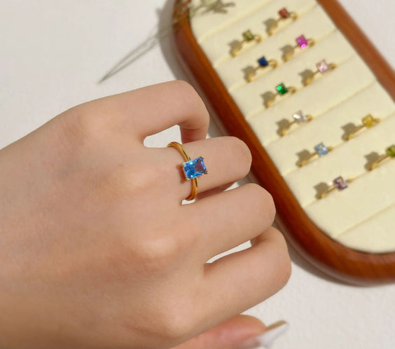 Zircon Birthstone Ring for Personal Energy & Protection - MystiCrystals