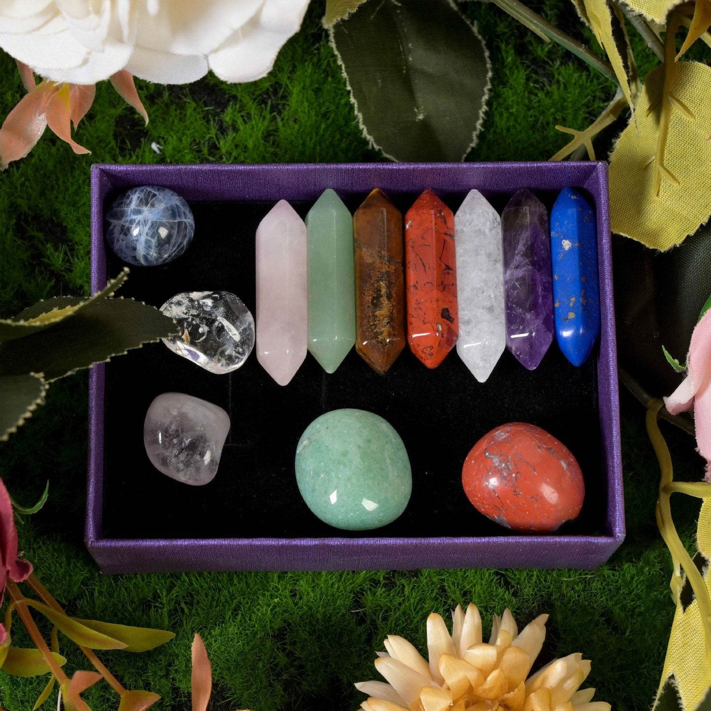 Natural Meditation Crystal Gift Set - MystiCrystals