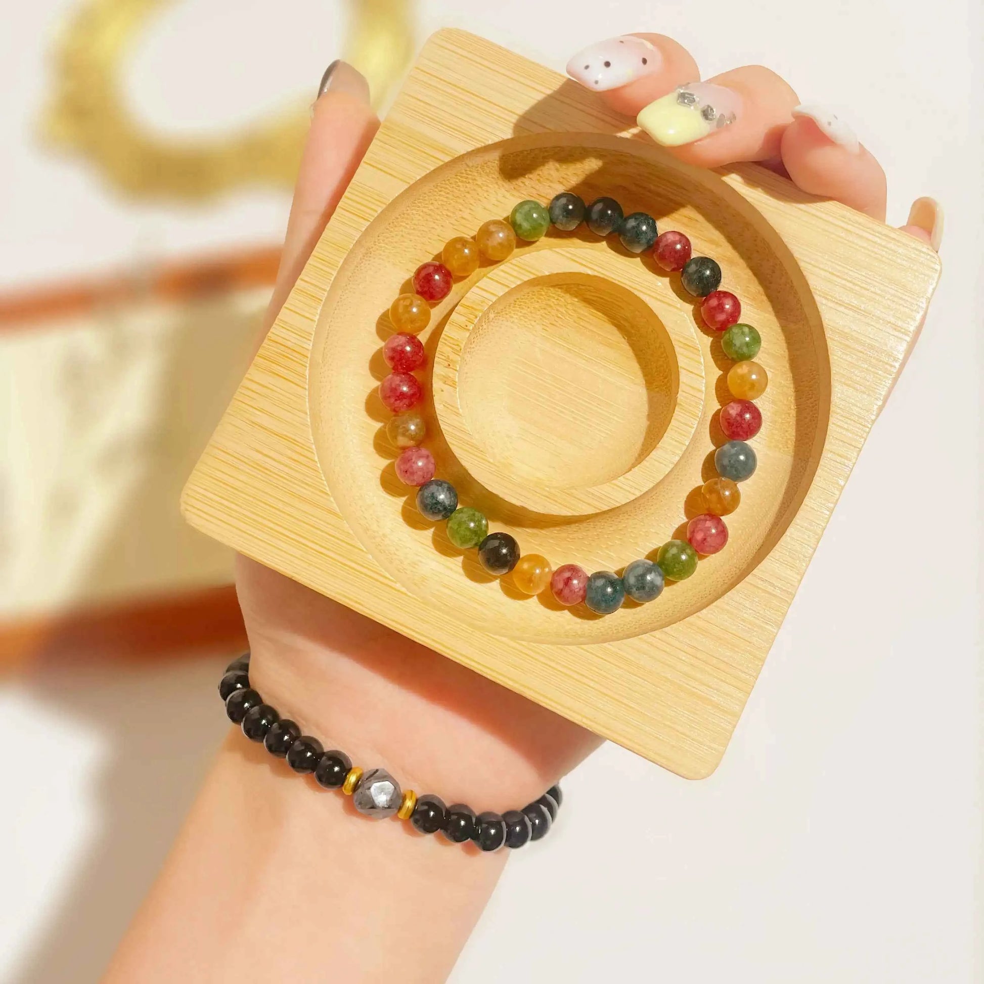 Obsidian & Tourmaline Guard Set