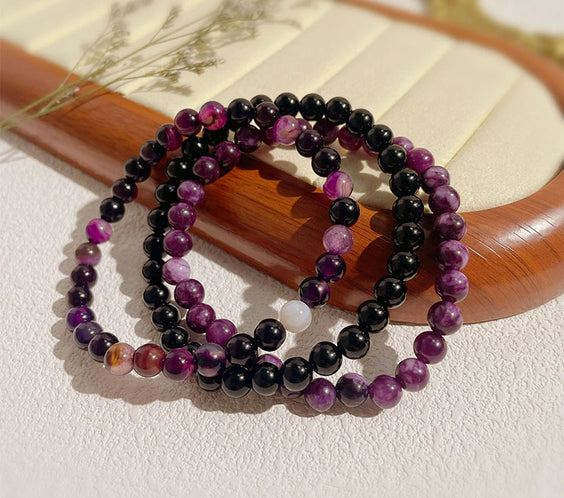 Healing Crystal Trio Bracelet Set