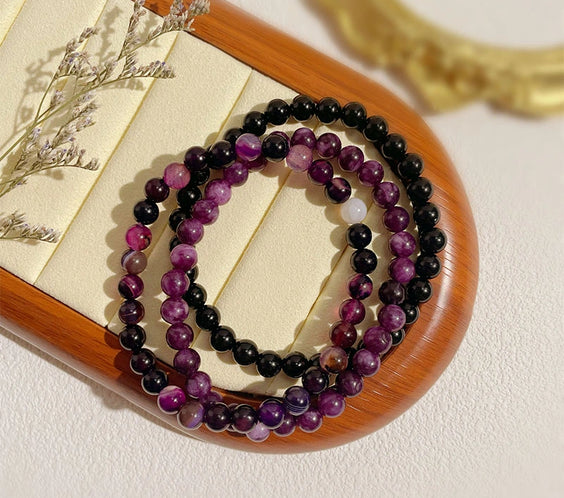 Healing Crystal Trio Bracelet Set