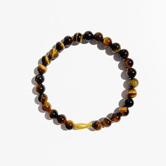 Lucky Koi Tiger Eye Bracelet of Wealth & Fortune