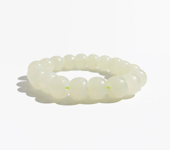 Divine Glow Healing Glass Bead Bracelet - Solcryst