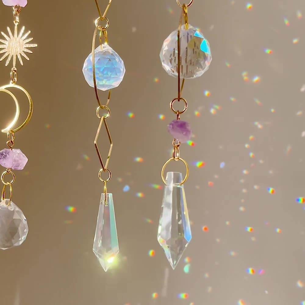 Crystal Garden Hanging Ornament - MystiCrystals
