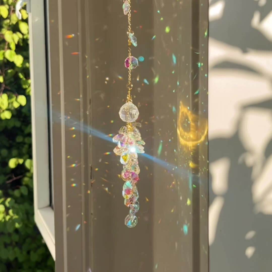 Angel Eye Crystal Suncatcher - MystiCrystals