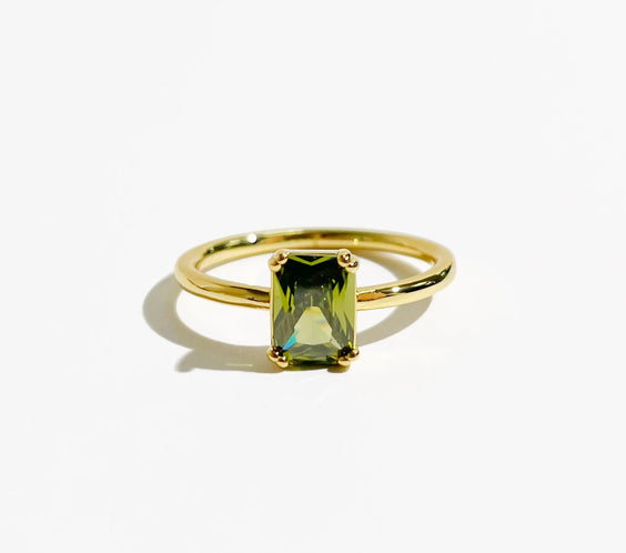 Zircon Birthstone Ring for Personal Energy & Protection - MystiCrystals