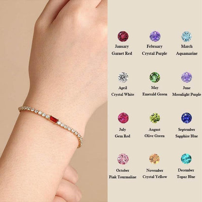 Birthstone Crystal Bracelet - MystiCrystals