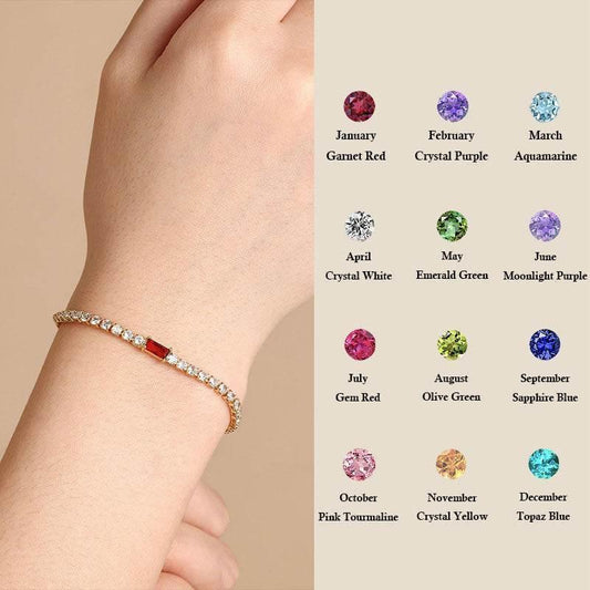 Birthstone Crystal Bracelet - MystiCrystals