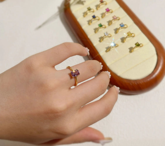 Zircon Birthstone Ring for Personal Energy & Protection - MystiCrystals