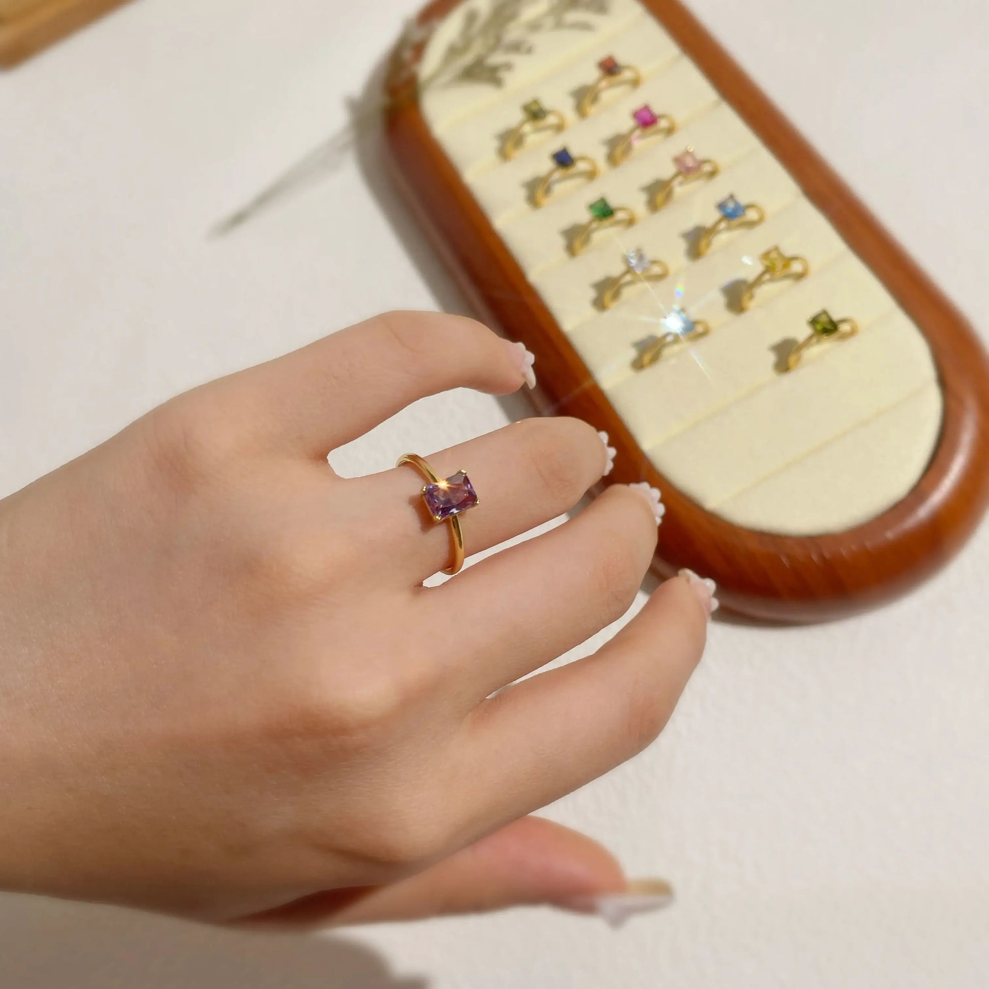 Zircon Birthstone Ring for Personal Energy & Protection - MystiCrystals