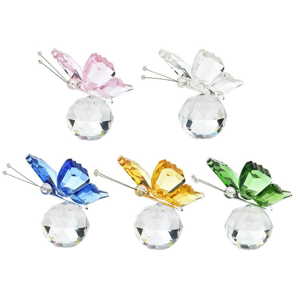 Crystal Butterfly Desk Ornament - MystiCrystals