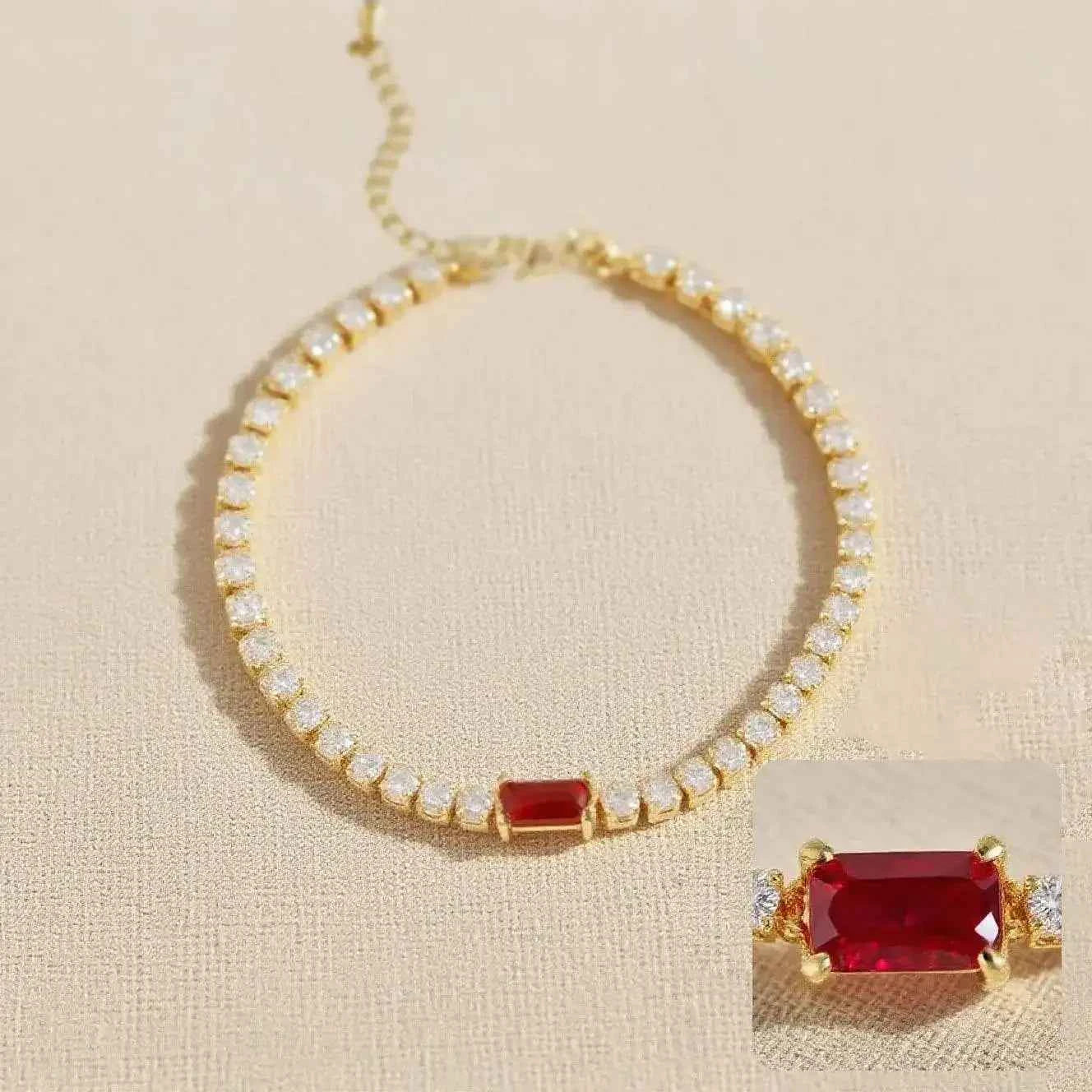 Birthstone Crystal Bracelet