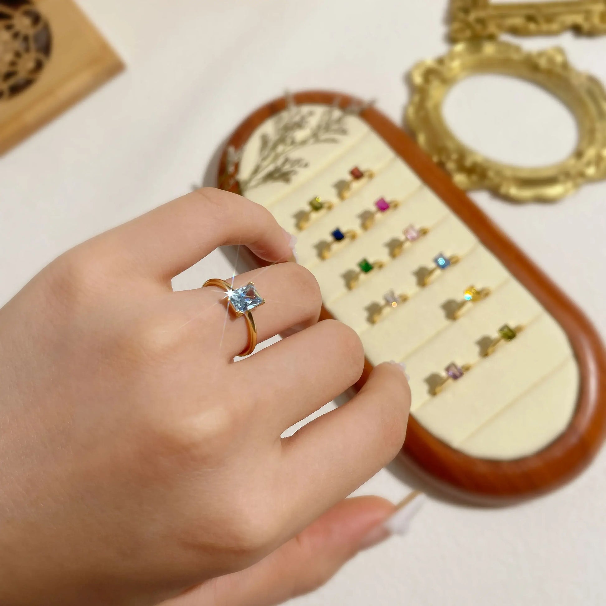 Zircon Birthstone Ring for Personal Energy & Protection - MystiCrystals