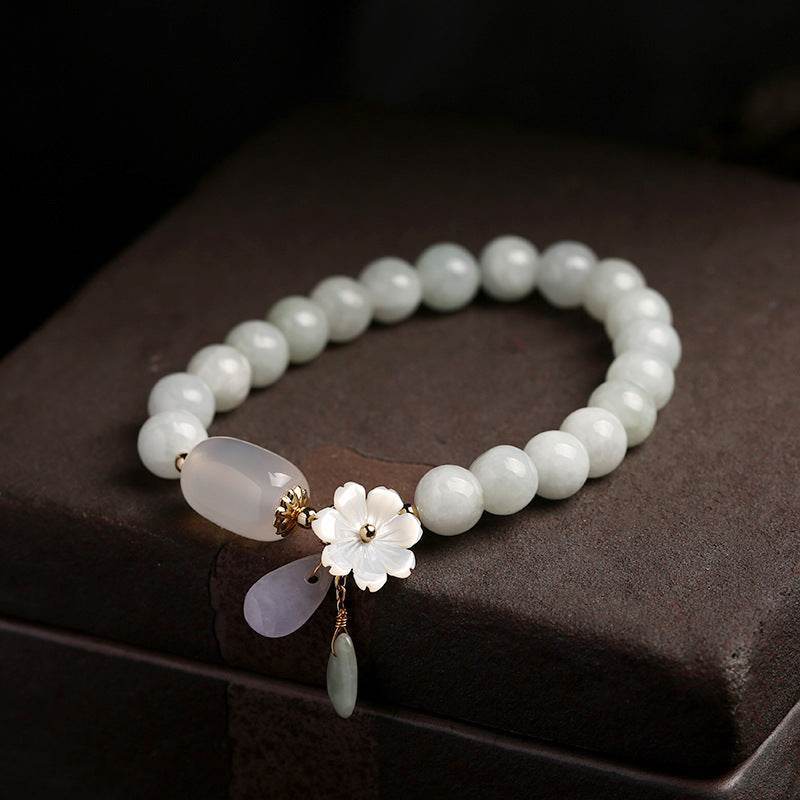 Modern Chinese Jade Bracelet - MystiCrystals