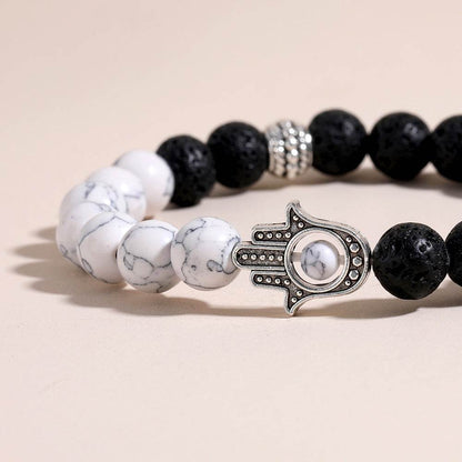 Couple’s Lava Stone Bracelet - MystiCrystals