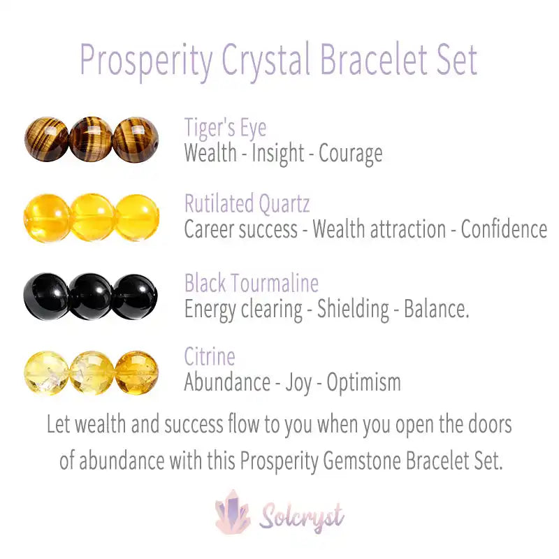 Abundance Energy Bracelet Set