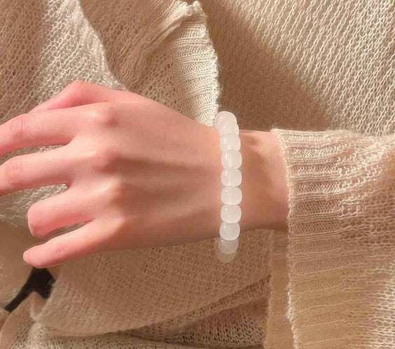 Divine Glow Healing Glass Bead Bracelet