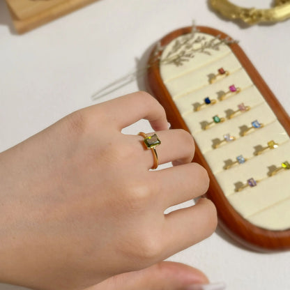 Zircon Birthstone Ring for Personal Energy & Protection - MystiCrystals