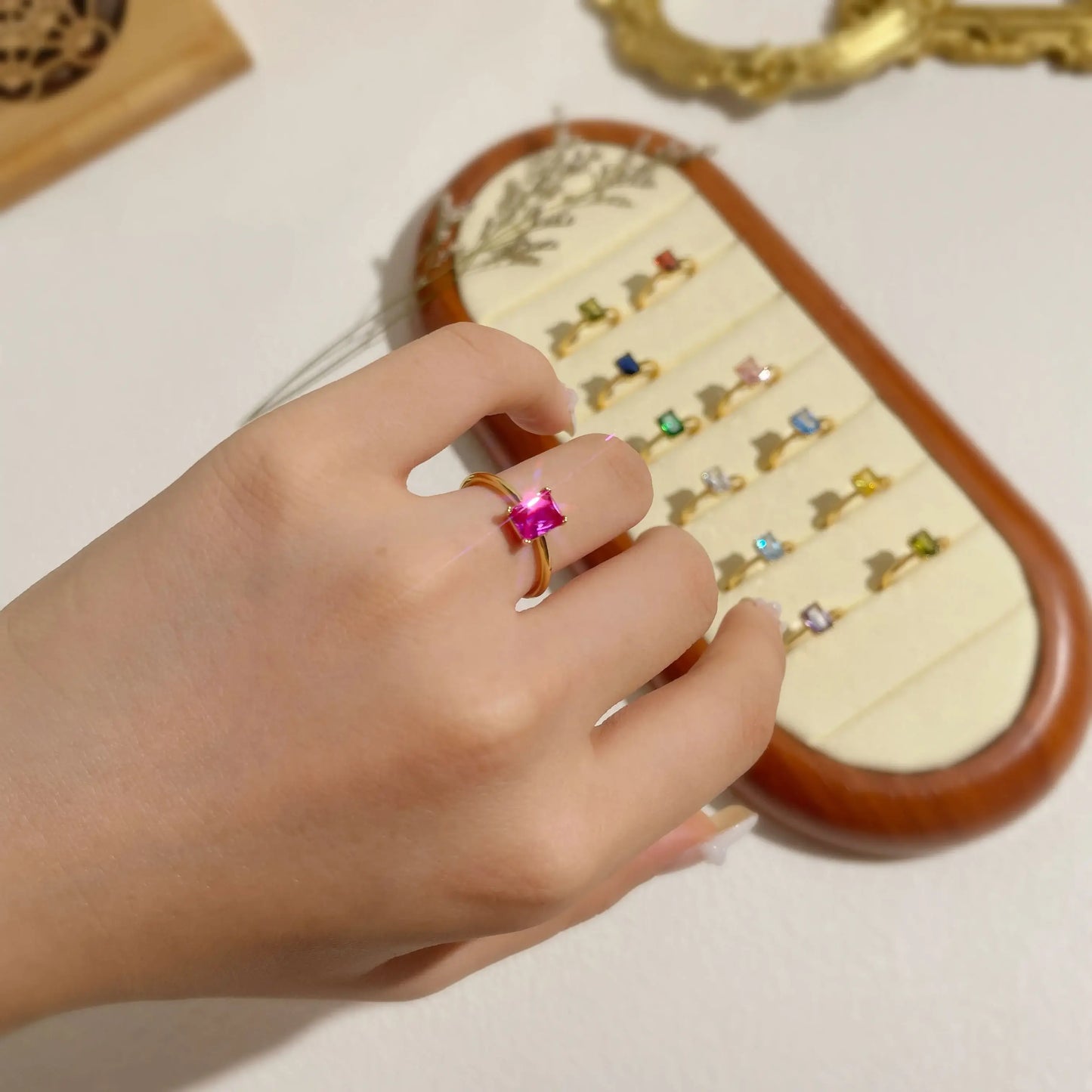 Zircon Birthstone Ring for Personal Energy & Protection - MystiCrystals