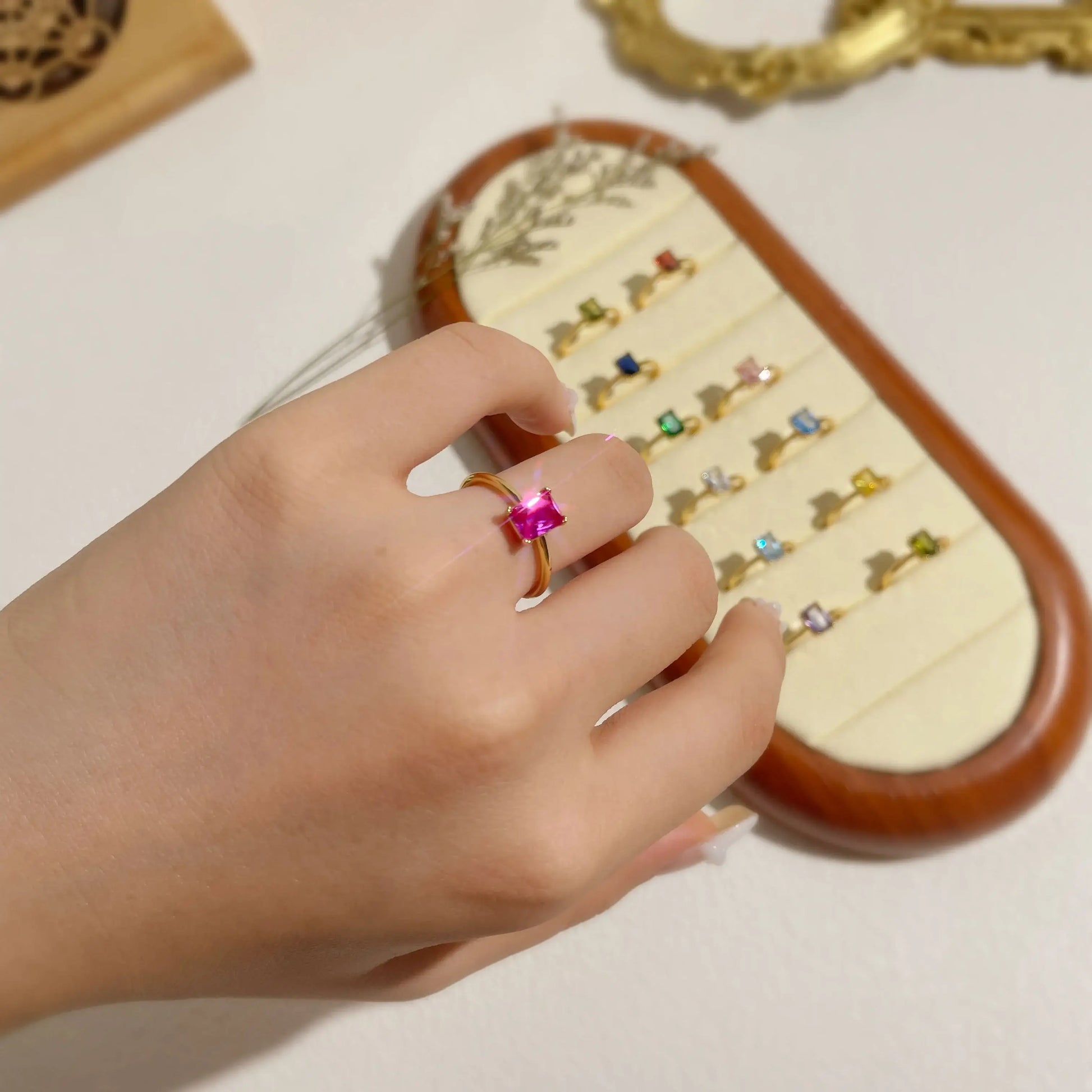 Zircon Birthstone Ring for Personal Energy & Protection - MystiCrystals