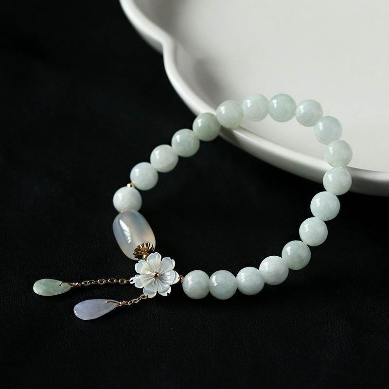 Modern Chinese Jade Bracelet - MystiCrystals