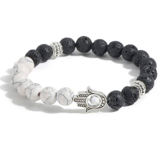 Free Today: Couple’s Lava Stone Bracelet for Heart Connection and Shared Energy - Solcryst