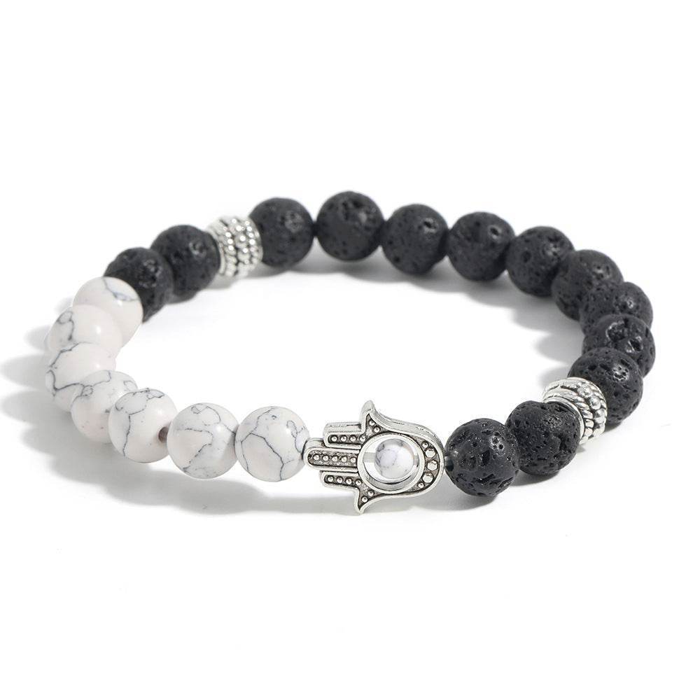 Couple’s Lava Stone Bracelet - MystiCrystals