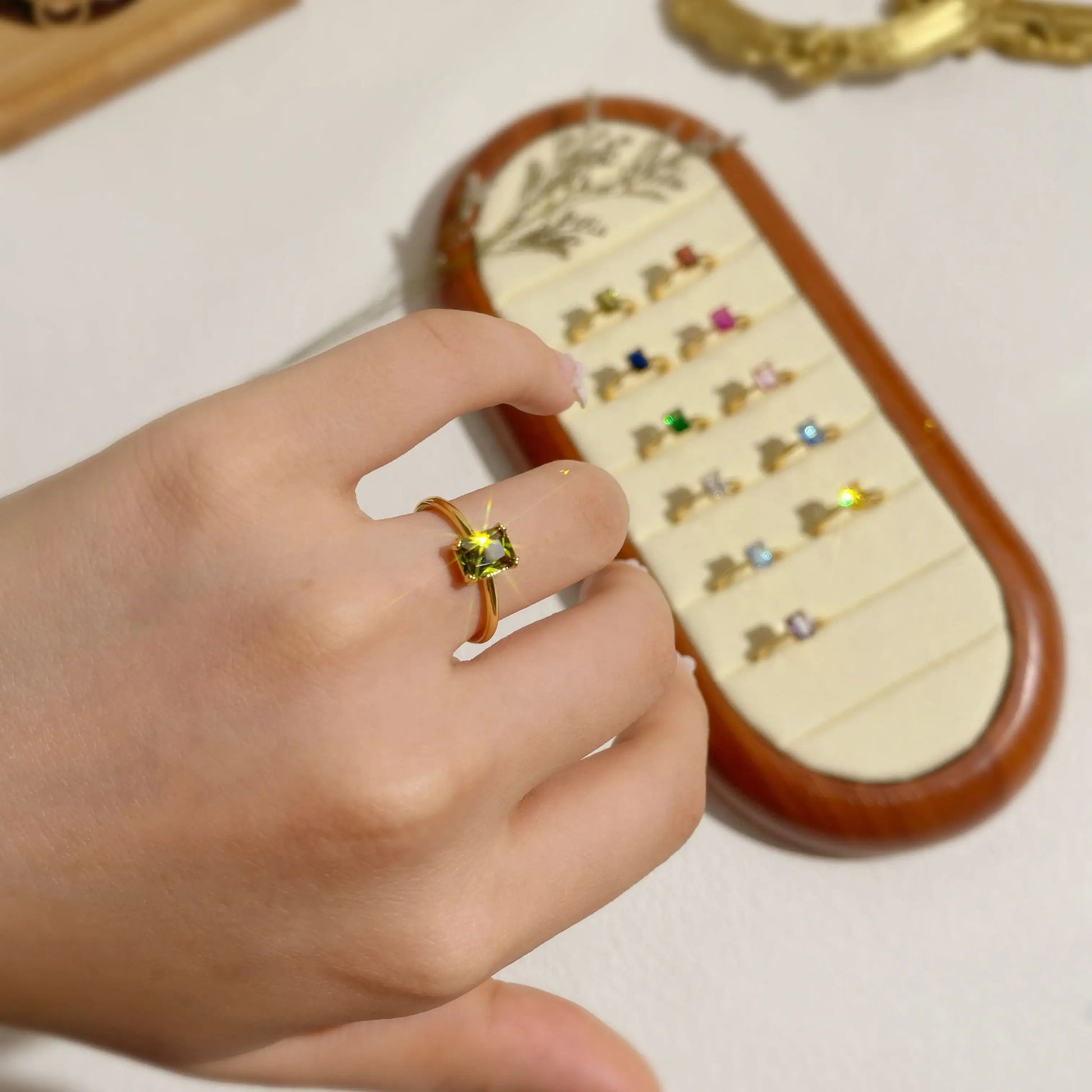 Zircon Birthstone Ring for Personal Energy & Protection - MystiCrystals